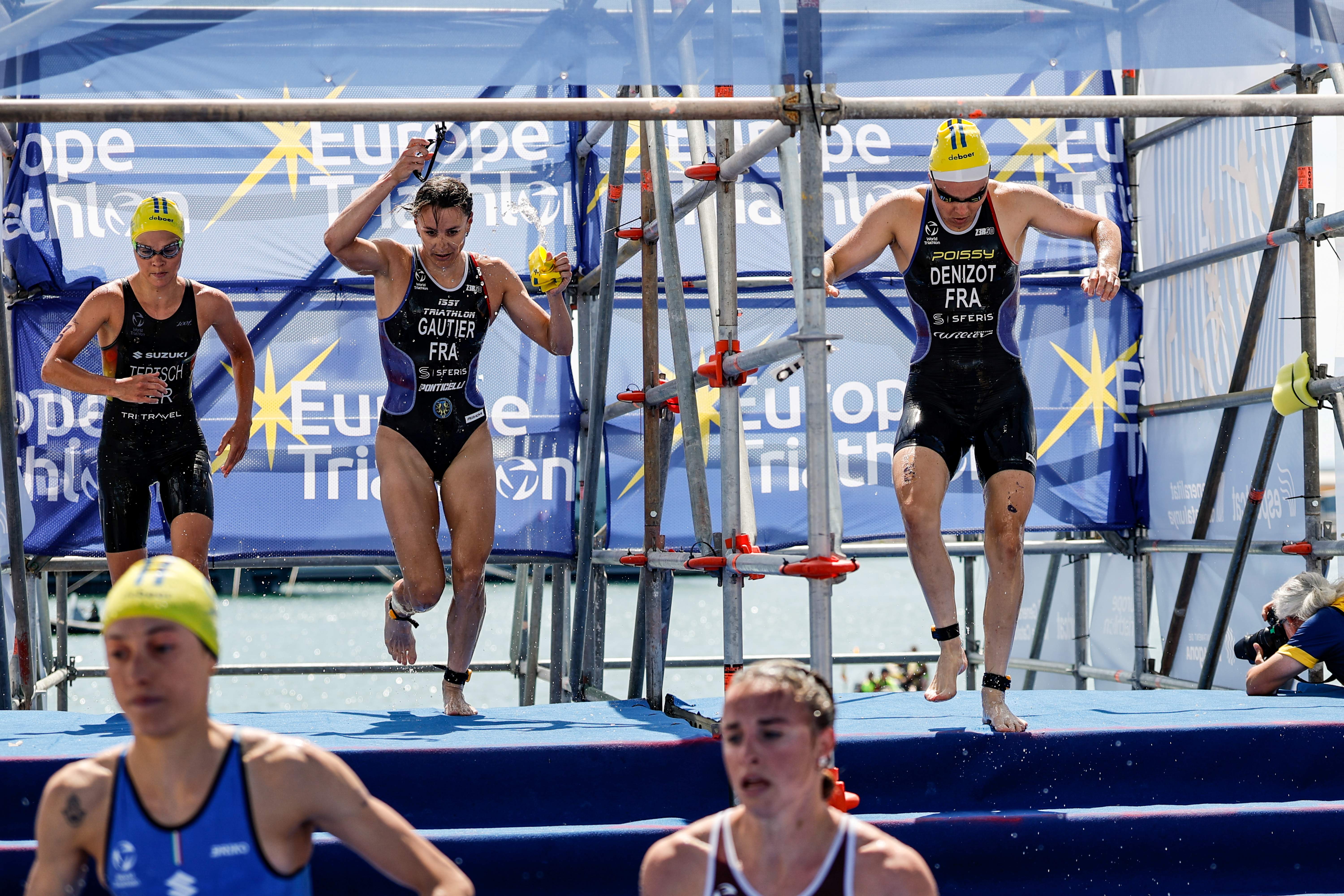 Les Bleus placés aux championnats d'Europe
