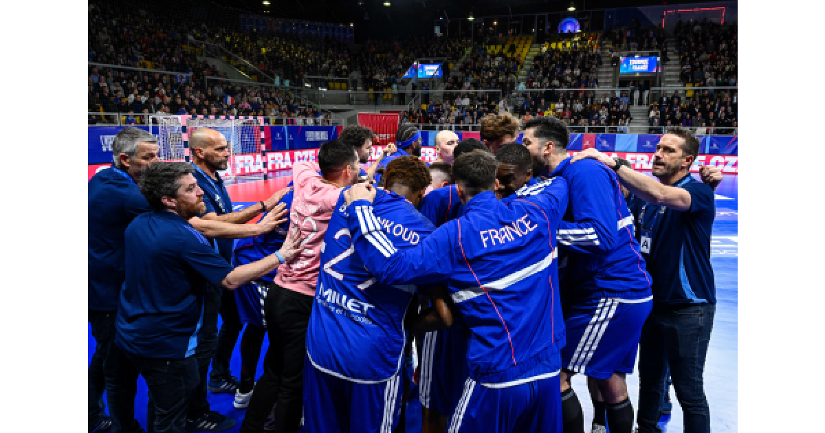 Les bleus en démonstration face à la République Tchèque