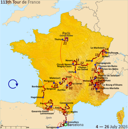Tour de France 2026 : Parcours, Étapes et Favoris de la Grande Boucle