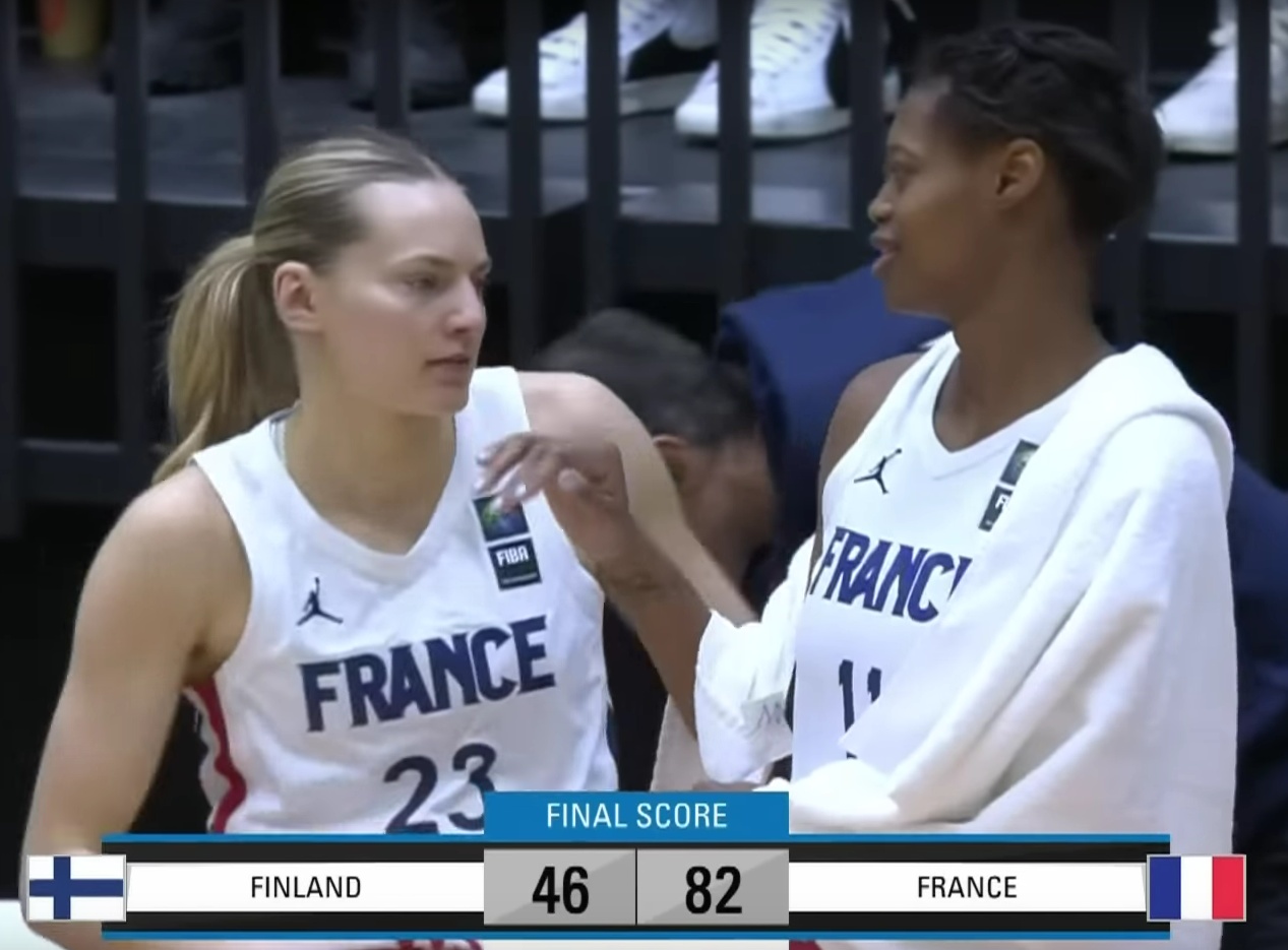 La France domine largement la Finlande