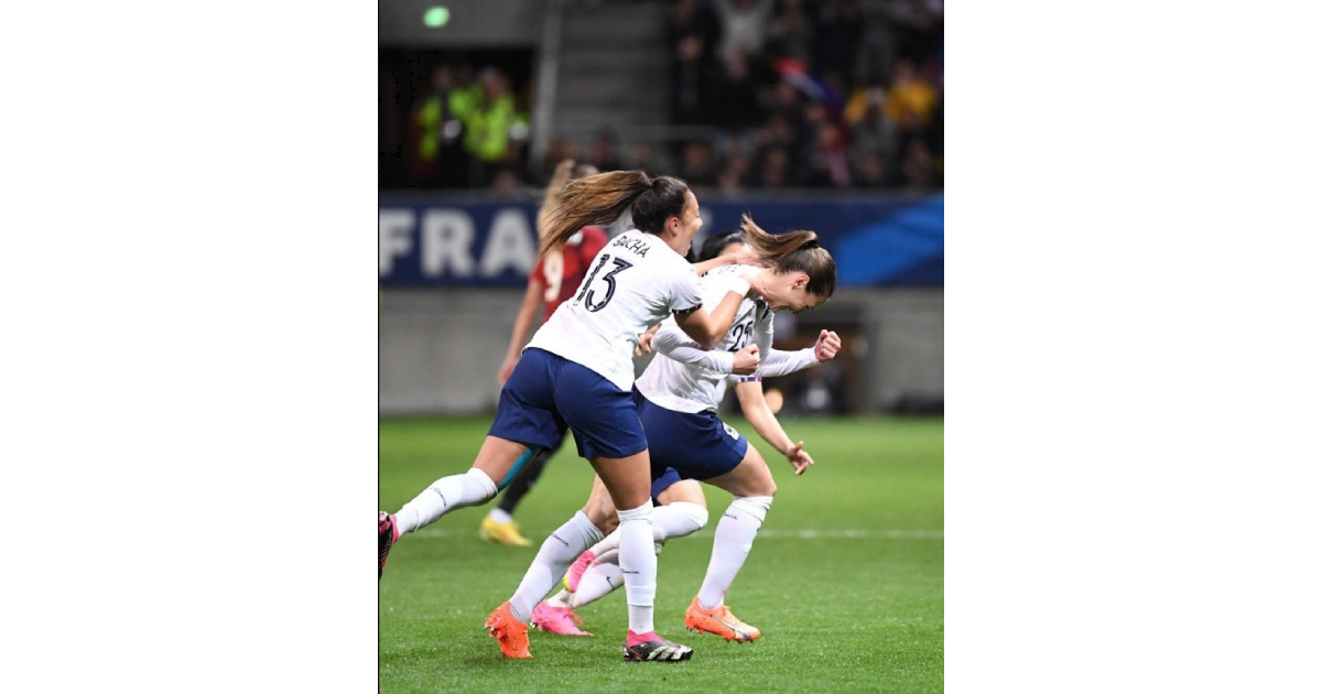 Un match réussi pour les Bleues