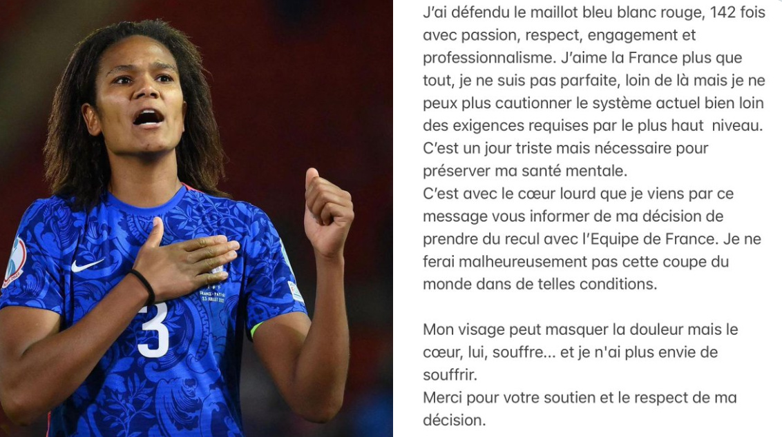 La sélection française est tourmentée