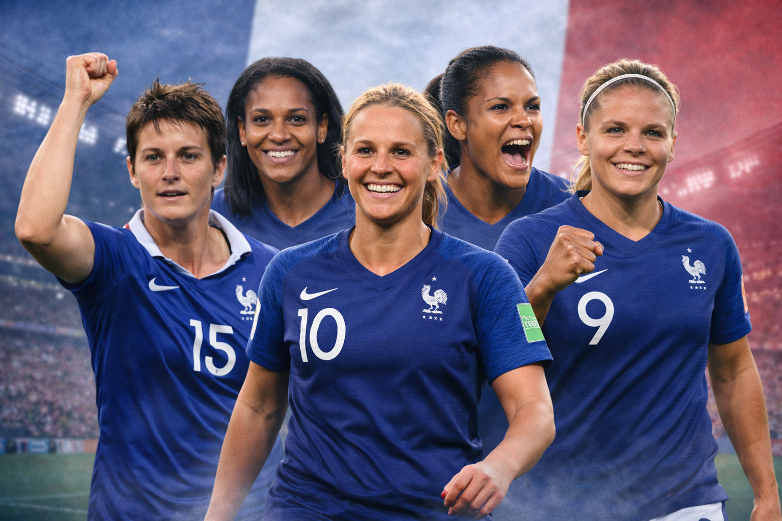 Les joueuses les plus capées des Bleues