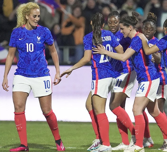 Les Bleues dominent le Danemark