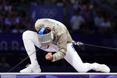 Le sabre en équipes tricolore remporte l'or à Madrid