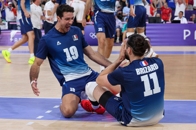 Les bleus s'imposent et font vibrer le public