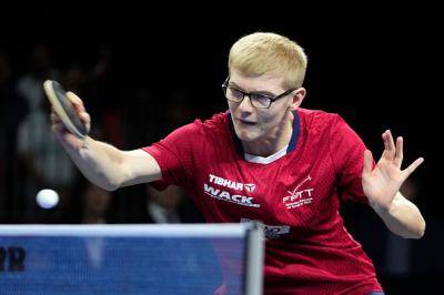 Félix Lebrun s'impose face à Simon Gauzy