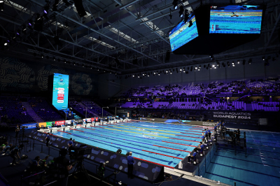 Championnat du monde de natation: les tricolores en action