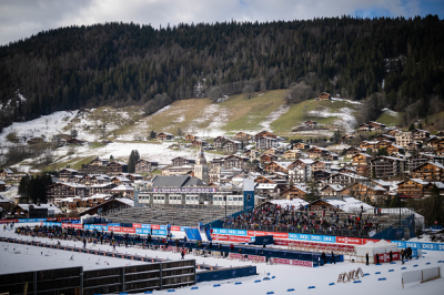 Le biathlon est en visite au Grand-Bornand pour une étape française