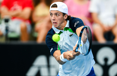 Arthur Cazaux battu par Félix Auger-Aliassime