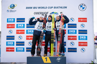 Victoire de Quentin Fillon Maillet et triplé français sur le sprint