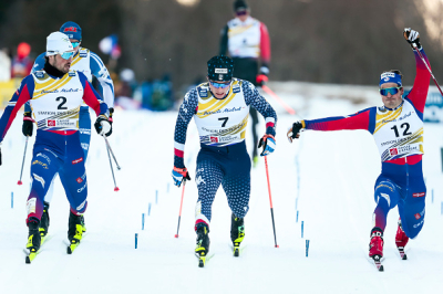 Les français en embuscade sur le sprint