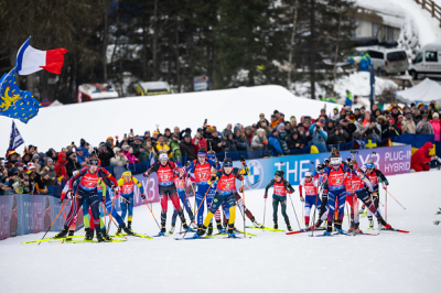 Présentation du championnat du monde de biathlon