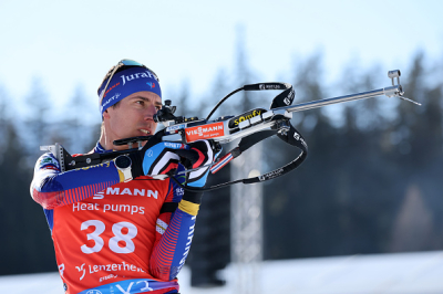 Quentin Fillon Maillet en bronze