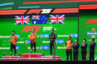 Oscar Piatri s'impose en Chine, Ocon dans les points, pas Gasly