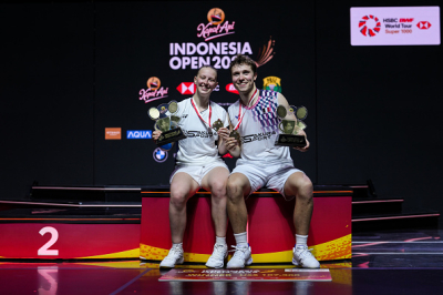 Thom Gicquel et Delphine Delrue titrés en Indonésie