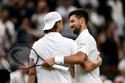 Novak Djokovic trop fort pour Alexandre Muller