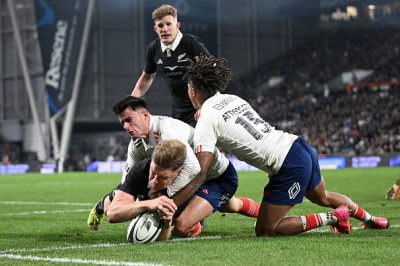 La France s'incline du justesse face aux Blacks