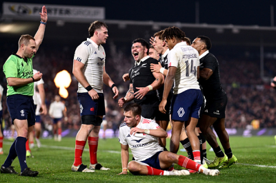 Troisième match et troisième défaite face aux All Blacks
