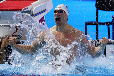 Maxime Grousset champion d'Europe du 100 m, médaille d'argent pour Béryl Gastaldello