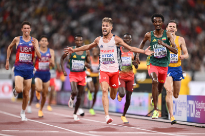 Jimmy Gressier champion du monde du 10 000 m