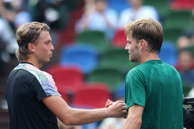 David Goffin renverse Alexandre Muller
