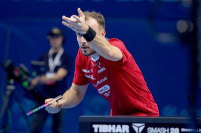 Simon Gauzy s'arrête en quart de finale