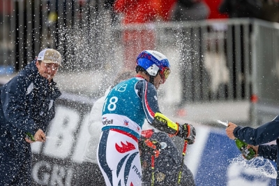 Alexis Pinturault attendu et acclamé pour sa dernière descente en carrière