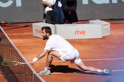 Corentin Moutet stoppé par Lorenzo Musetti