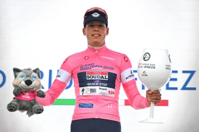 Paul Magnier, premier maillot rose du Giro