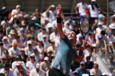 Terence Atmane battu par Daniil Medvedev