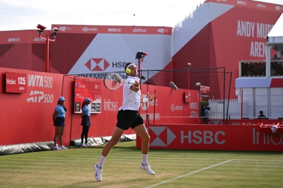 Arthur Rinderknech battu par Hamad Medjedovic