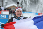 Justine Braisaz-Bouchet s'impose à nouveau à Oberhof
