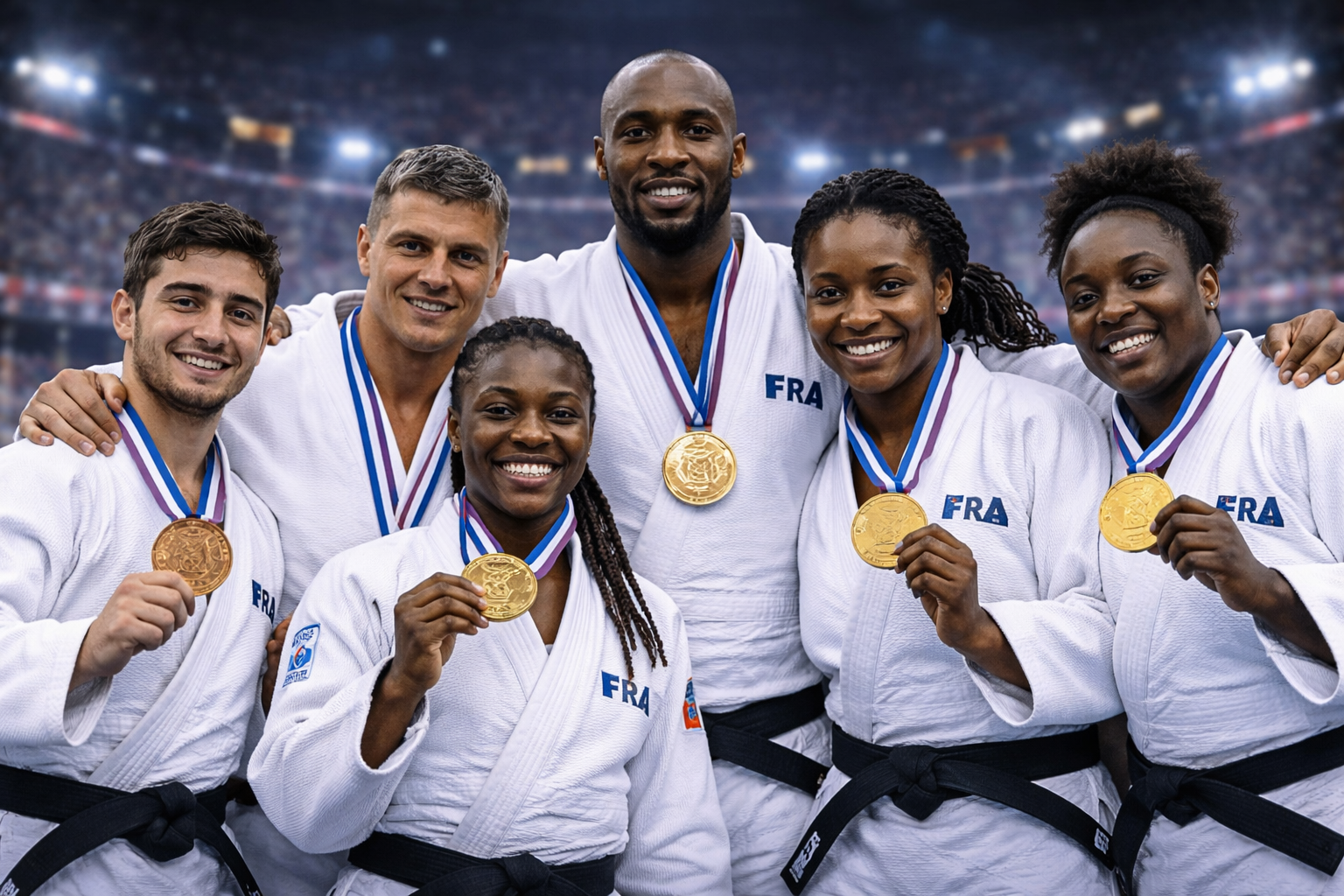 Les judokas français les plus médaillés de l'histoire