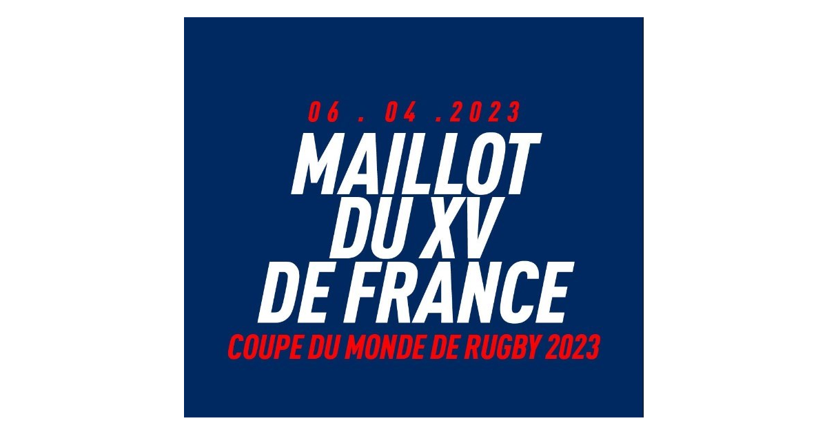 La nouvelle tunique du XV de France dévoilée