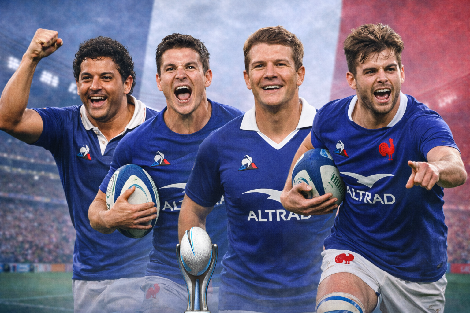 Les meilleurs marqueurs d'essais de l'équipe de France