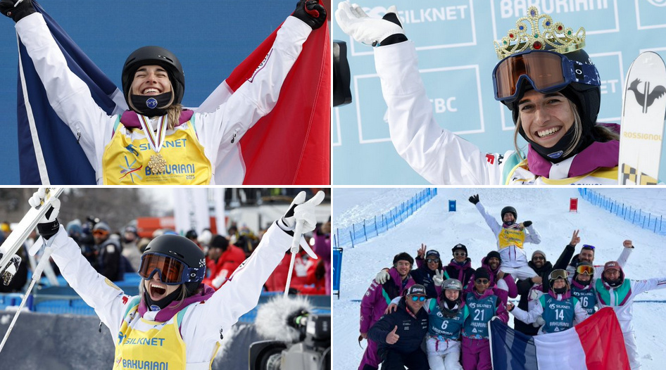 Perrine Laffont en or