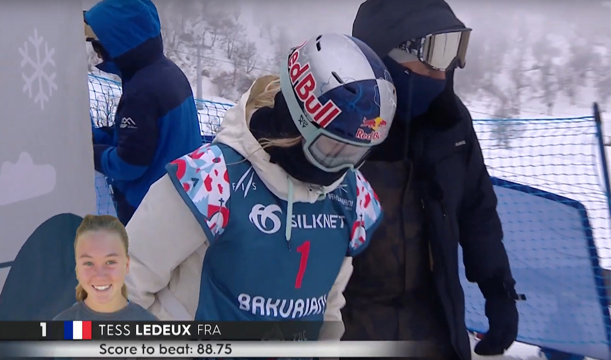 Tess Ledeux championne du monde