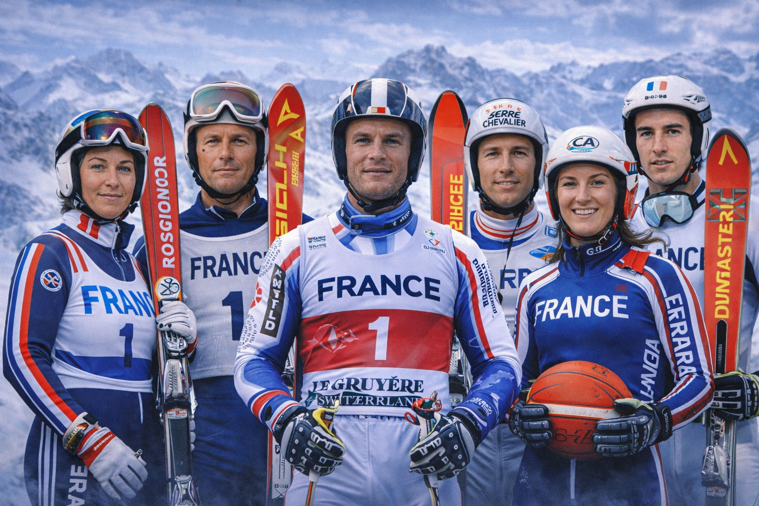 Les plus grands champions français en ski alpin