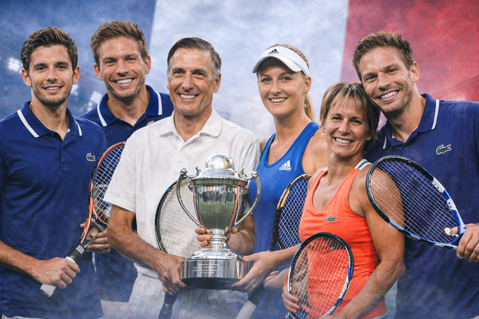 Les joueurs français les plus titrés en Grand Chelem