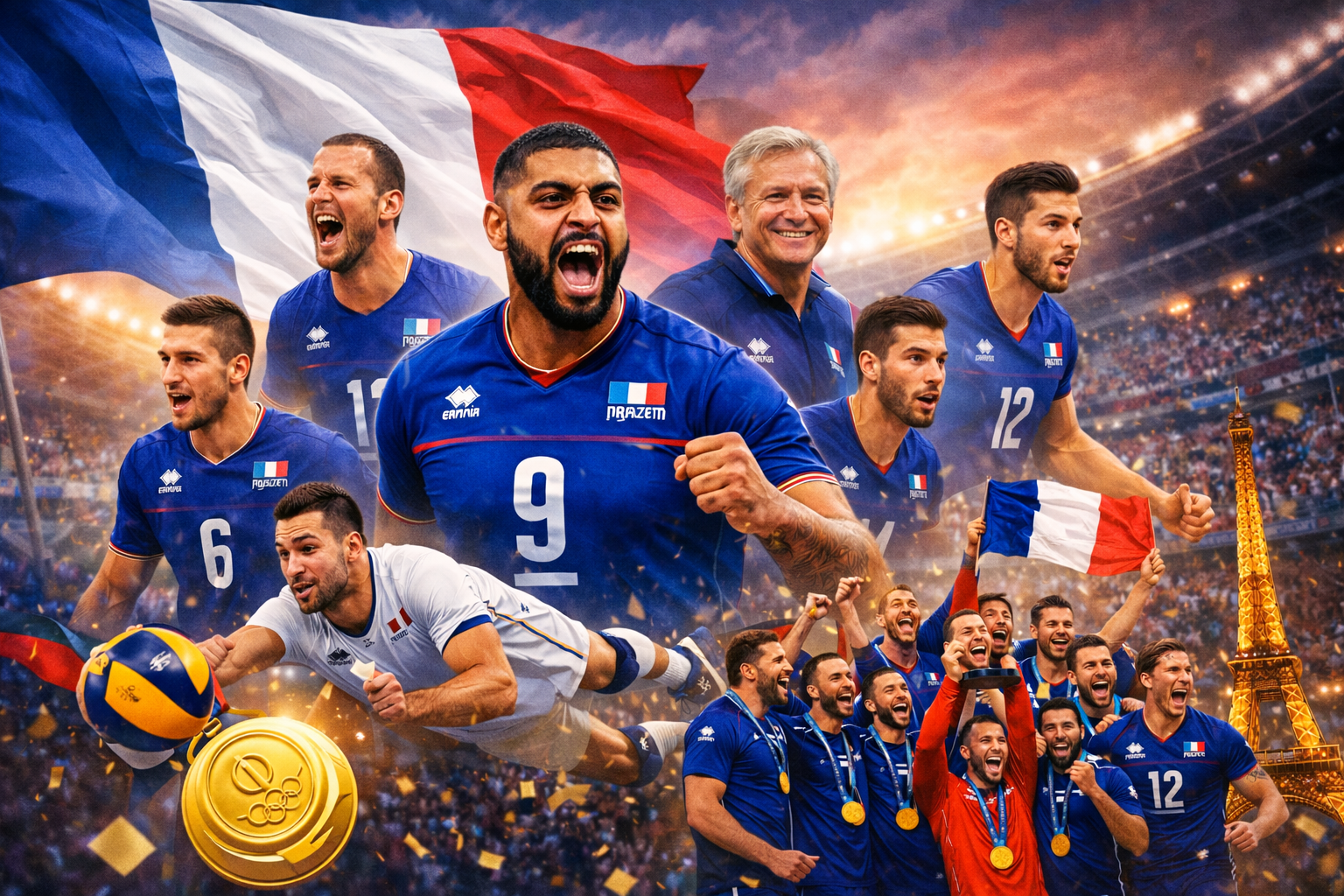 Les meilleurs joueurs de volleyball français de l’histoire