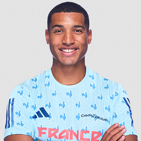 Erwan Konate, athlète français de l'équipe de France