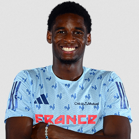 Just Kwaou-Mathey, athlète français de l'équipe de France