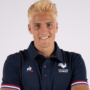 Florian Ludwig, rameur français de l'équipe de France