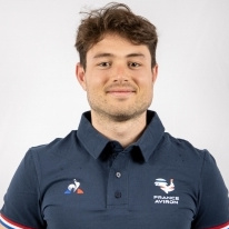 Hugo Beurey, rameur français de l'équipe de France