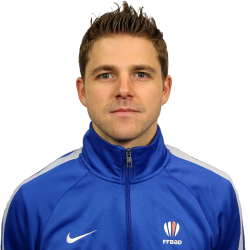 Brice Leverdez, badiste français de l'équipe de France