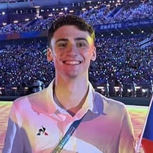 Enogat Roy, badiste français de l'équipe de France