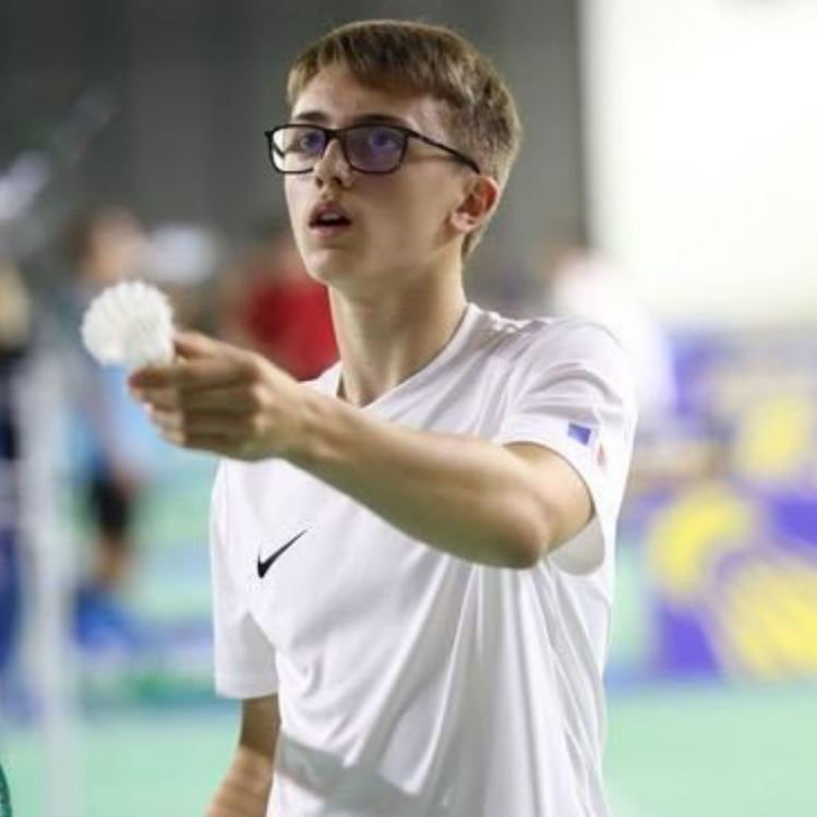 Lucas Renoir, badiste français de l'équipe de France