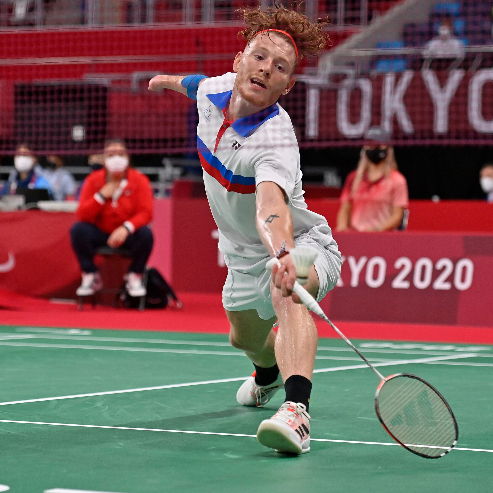 Méril Loquette, badiste français de l'équipe de France