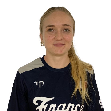 Angelique André, baseballeuse de l'équipe de France